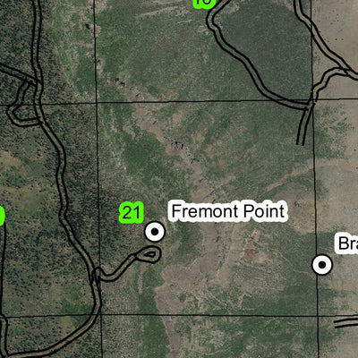 Summer Lake T31S R16E Township Map Preview 2
