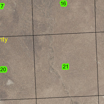 Rabbit Basin T33S R24E Township Map Preview 2