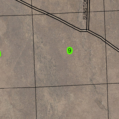 Rabbit Basin T33S R24E Township Map Preview 3