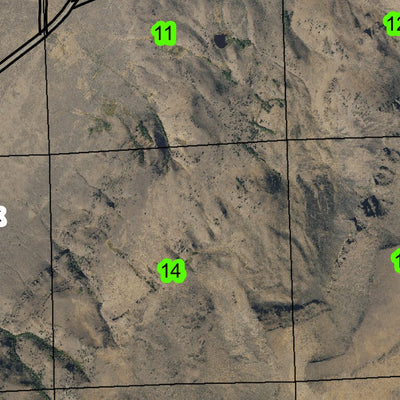 Swamp Lake T35S R25E South Township Map Preview 3