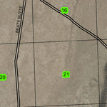 Rocky Canyon T39S R28E West Township Map Preview 2