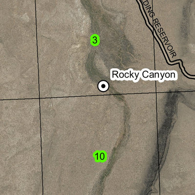 Rocky Canyon T39S R28E West Township Map Preview 3