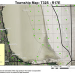 Summer Lake T32S R17E Township Map Preview 1