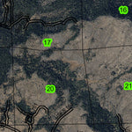 Sage Hen Butte T39S R22E Township Map Preview 2