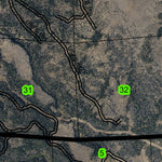 Sage Hen Butte T39S R22E Township Map Preview 3