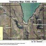 Valley Falls T35S R21E Township Map Preview 1