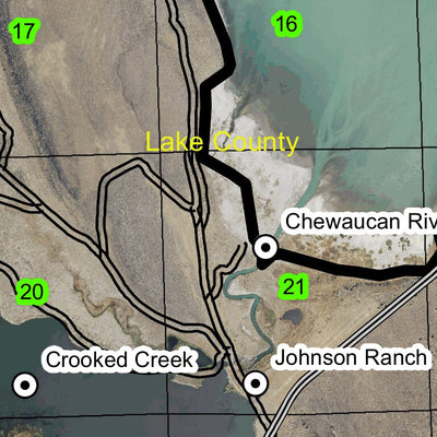 Valley Falls T35S R21E Township Map Preview 2