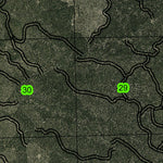 Willow Butte T23S R13E North Township Map Preview 3