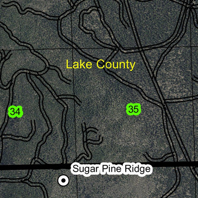 Willow Butte T23S R13E South Township Map Preview 2