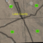 Studhorse Butte T23S R21E South Township Map Preview 2