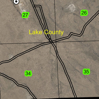Studhorse Butte T23S R21E South Township Map Preview 2