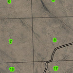 Studhorse Butte T23S R21E South Township Map Preview 3