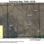 Twin Buttes T24S R17E Township Map Preview 1