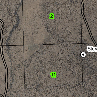 Twin Buttes T24S R17E Township Map Preview 3