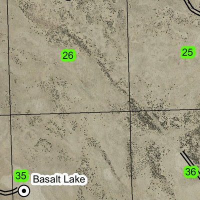 Walker Butte T23S R17E North Township Map Preview 3