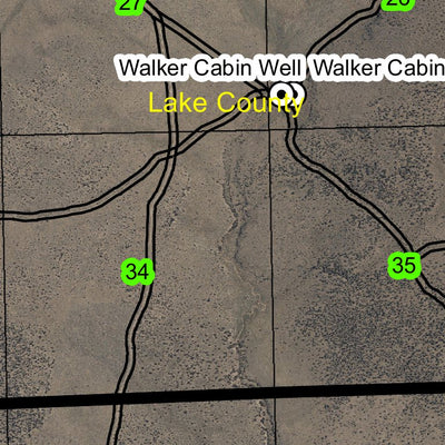 Walker Butte T23S R17E South Township Map Preview 2