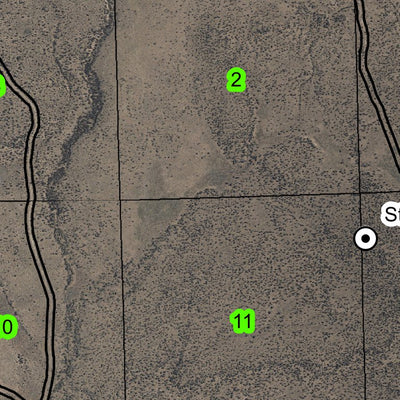 Walker Butte T23S R17E South Township Map Preview 3