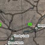 Ward Lake T28S R13E Township Map Preview 2