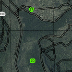 Wart Peak T26S R12E West Township Map Preview 2
