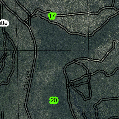 Wart Peak T26S R12E West Township Map Preview 2