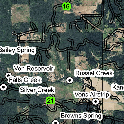 Mountain House T3S R5W Township Map Preview 2