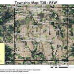 Carlton T3S R4W Township Map Preview 1