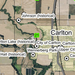 Carlton T3S R4W Township Map Preview 2