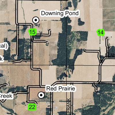Millcreek School T6S R6W Township Map Preview 2