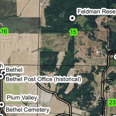Eola Hills T6S R4W Township Map Preview 2