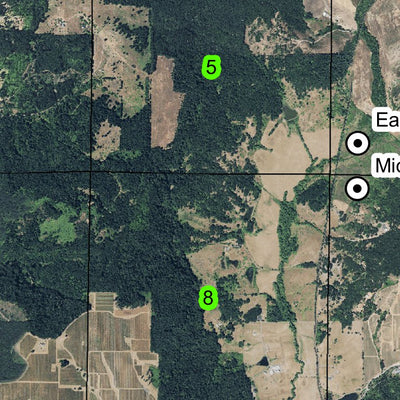 Muddy Valley T5S R5W Township Map Preview 3