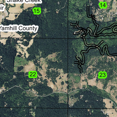 Happy Valley T4S R5W Township Map Preview 2