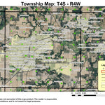 McMinnville T4S R4W Township Map Preview 1