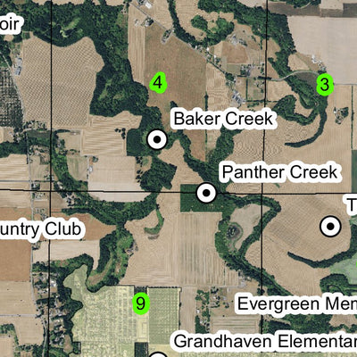McMinnville T4S R4W Township Map Preview 3