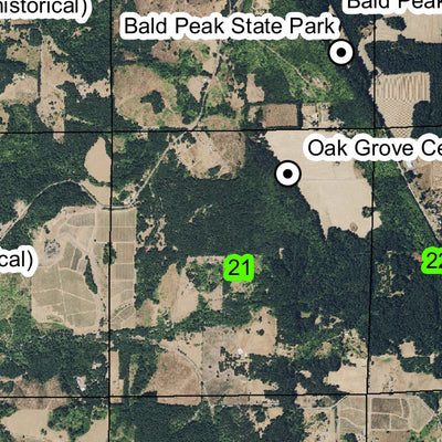 Ribbon Ridge T2S R3W Township Map Preview 2