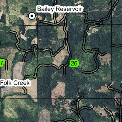 Wallamina T6S R7W Township Map Preview 3