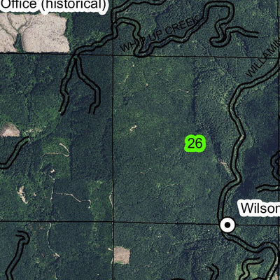 Springer Mountain T4S R7W Township Map Preview 2