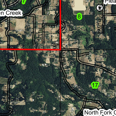 Wilsonville T3S R1W Township Map Preview 3