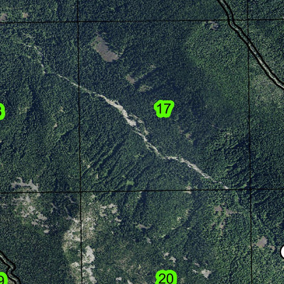 Devils Peak T10S R7E Township Map Preview 3