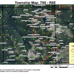 Olallie Lake T9S R8E Township Map Preview 1