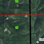 Silver King Mine T8S R4E Township Map Preview 3
