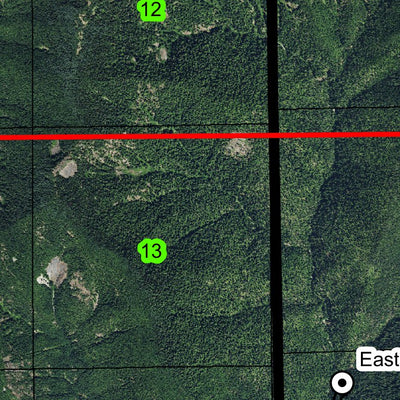 Silver King Mine T8S R4E Township Map Preview 3