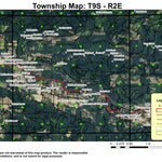 Lyons T9S R2E Township Map Preview 1