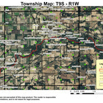 Stayton T9S R1W Township Map Preview 1