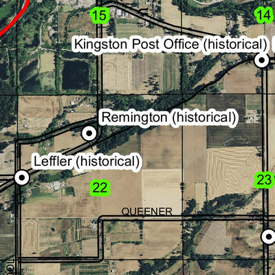 Stayton T9S R1W Township Map Preview 2