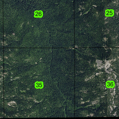 Whetstone T8S R5E Township Map Preview 3