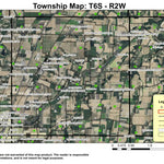 Brooks T6S R2W Township Map Preview 1