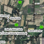 Brooks T6S R2W Township Map Preview 2