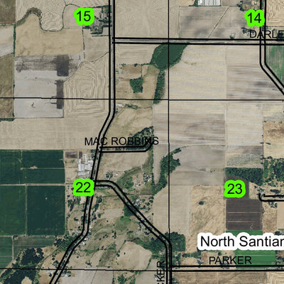 Cascade T9S R2W Township Map Preview 2