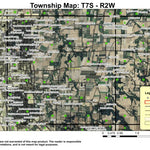 Salem East T7S R2W Township Map Preview 1