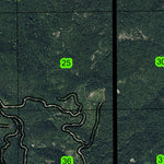 Big Slide Mountain T8S R6E Township Map Preview 3